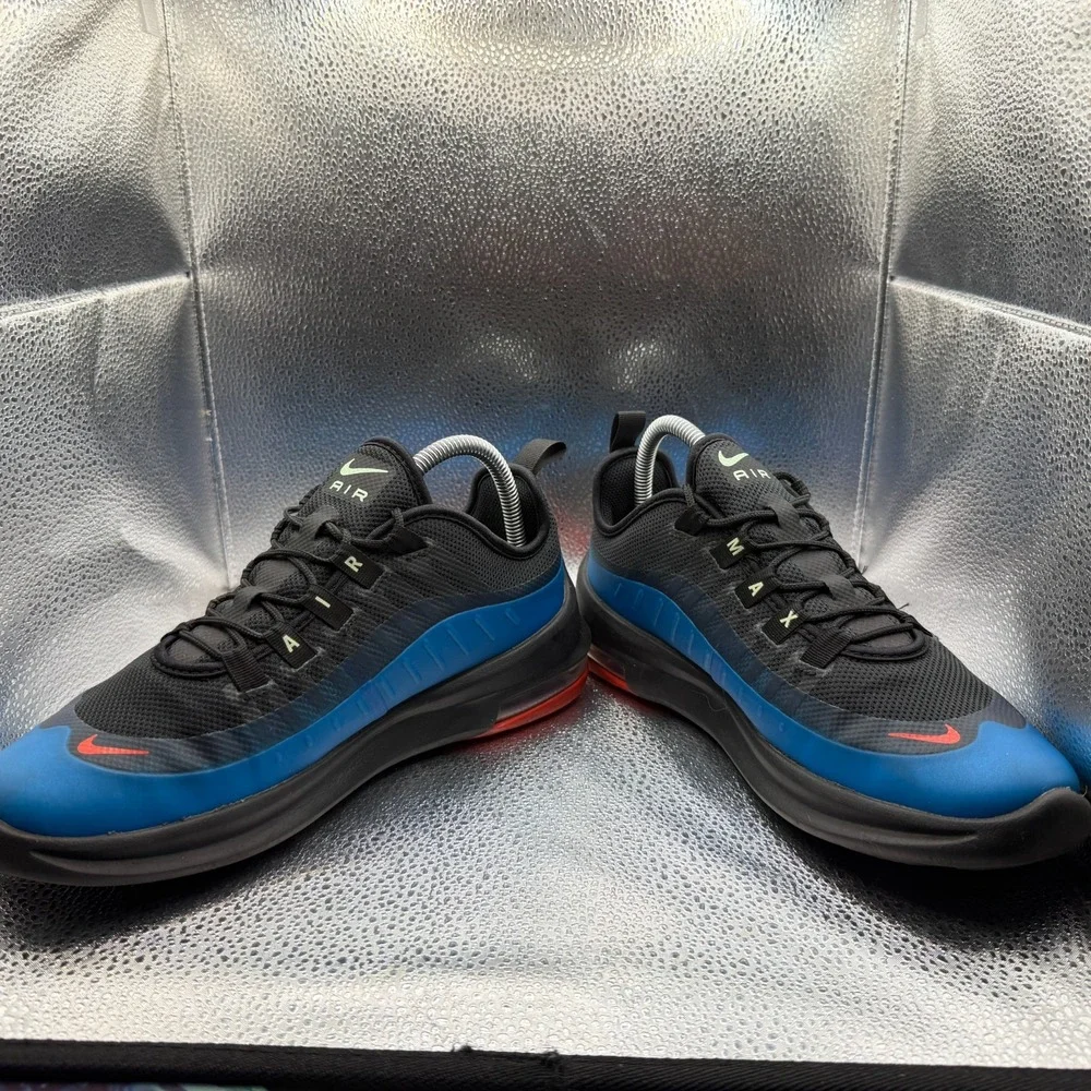 Size‎ 7Y Nike Air Max Axis GS Laser Blue Chile Red Lace Up Sneaker CZ8680-001